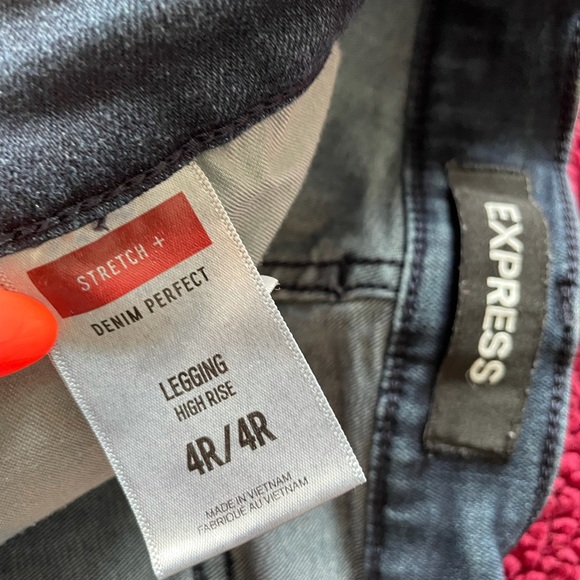 Express legging high rise 4R stretch denim perfect - Picture 2 of 3